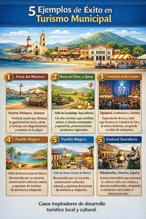 5 Ejemplos de Éxito en Turismo Municipal
