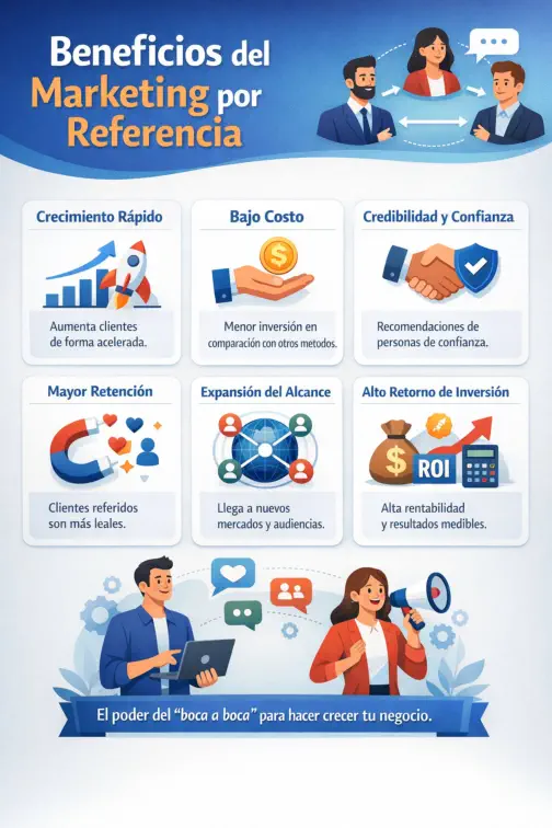 Beneficios del Marketing por Referencia