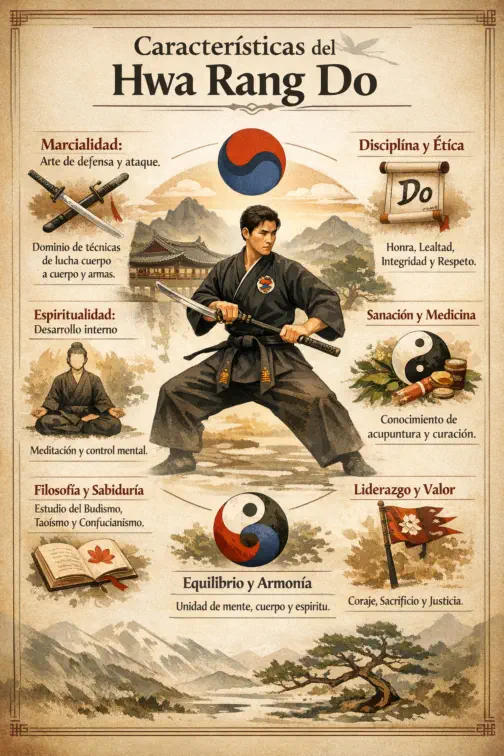 Características del Hwa Rang Do