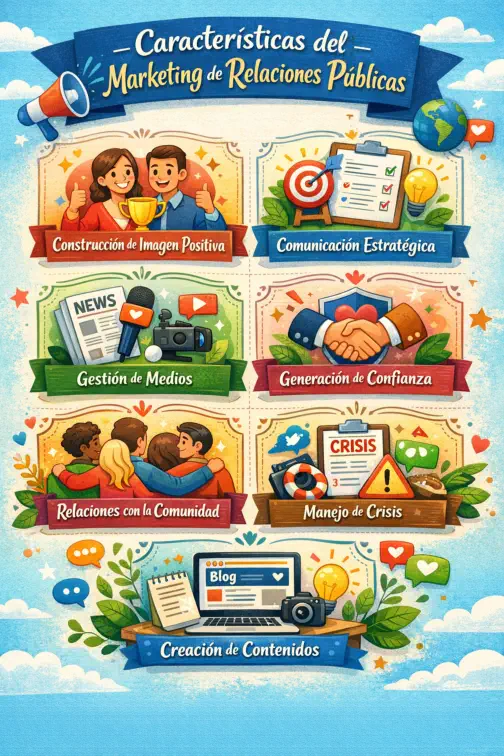 Características del Marketing de Relaciones Públicas