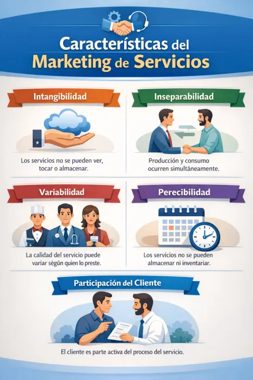 Características del Marketing de Servicios Características del Marketing de Servicios