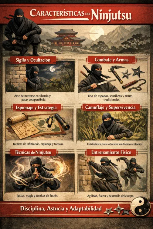 Características del Ninjutsu