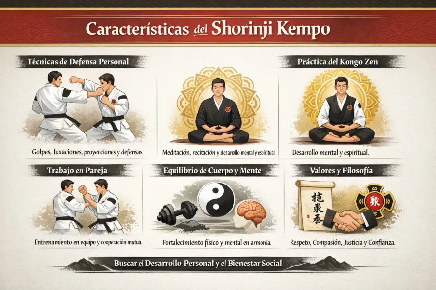 Características del Shorinji Kempo