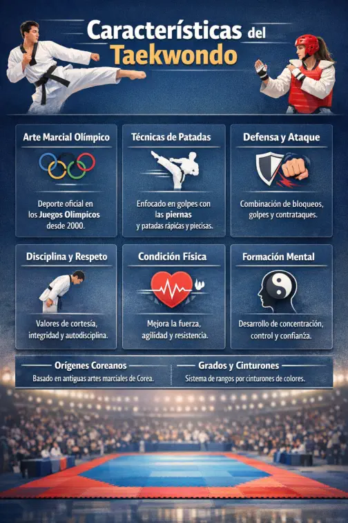 Características del Taekwondo