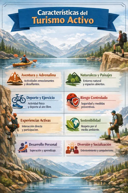 Características del Turismo Activo