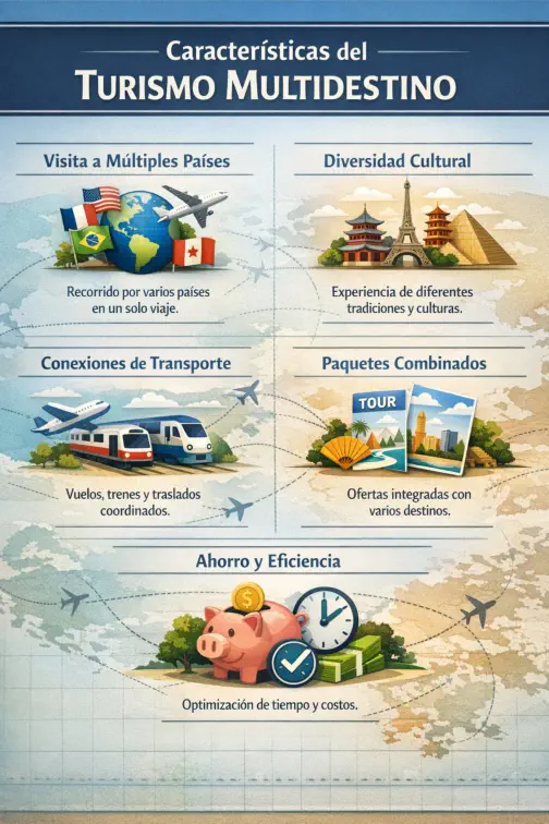 Características del Turismo Multidestino