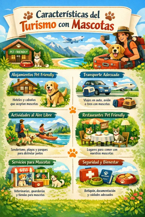 Características del Turismo con Mascotas