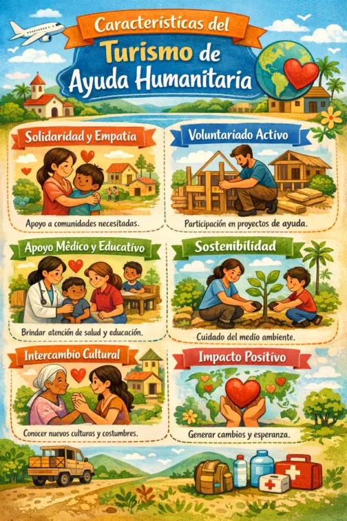 Características del Turismo de Ayuda Humanitaria