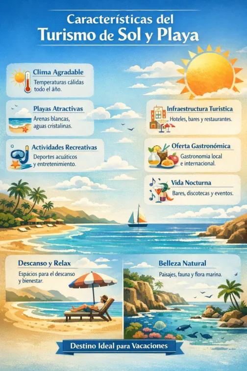 Características del Turismo de Sol y Playa