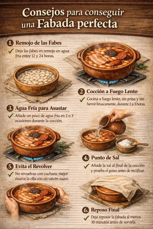 Consejos para conseguir una fabada perfecta