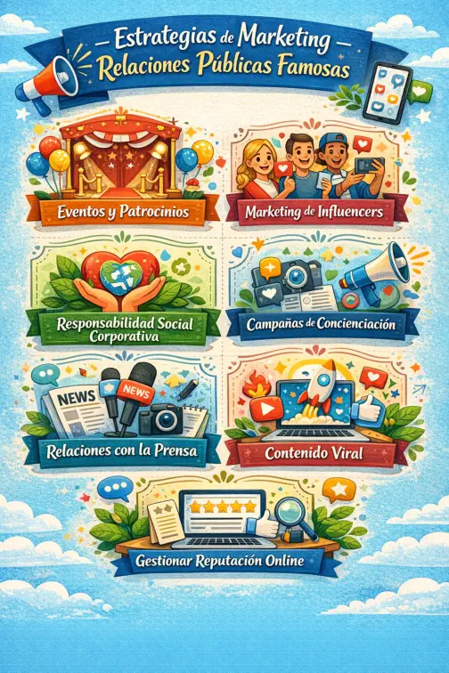 Estrategias de Marketing de Relaciones Públicas Famosas