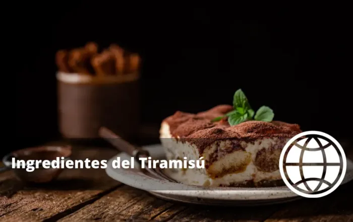 Ingredientes del Tiramisú