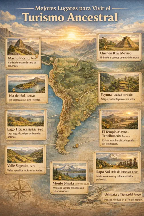 Mejores Lugares para vivir el turismo ancestral