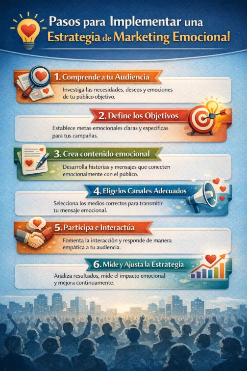 Pasos para Implementar una Estrategia de Marketing Emocional