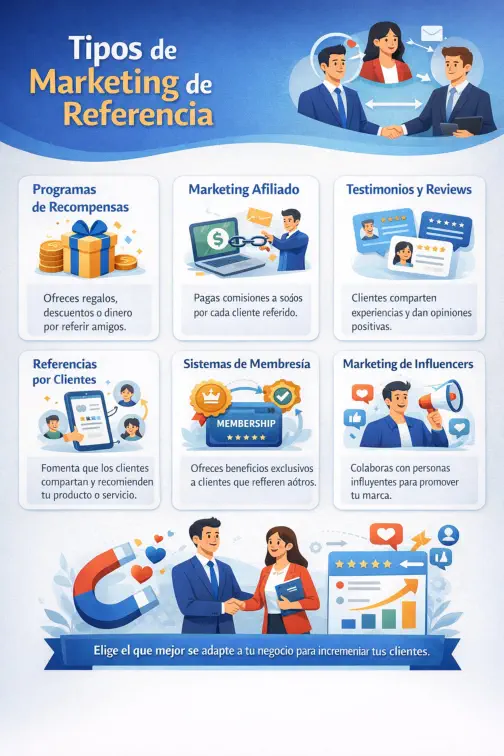 Tipos de Marketing de Referencia