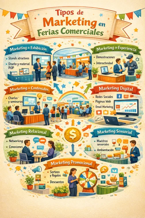 Tipos de Marketing en Ferias Comerciales