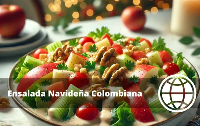 Ensalada Navideña Colombiana