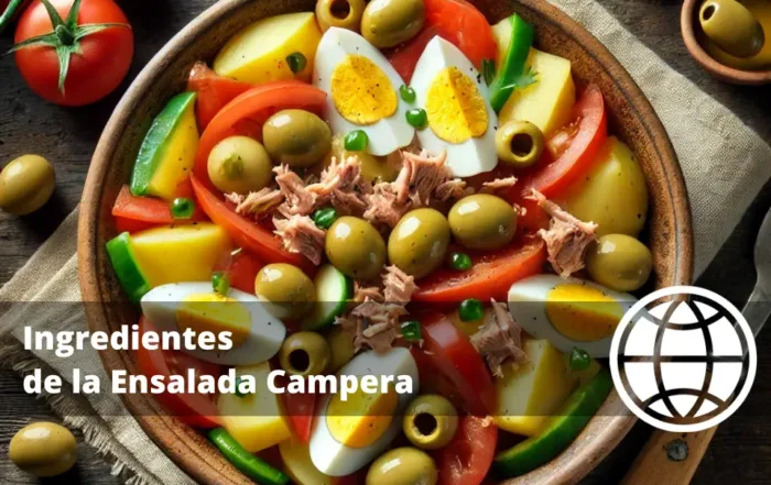 Ingredientes de la Ensalada Campera