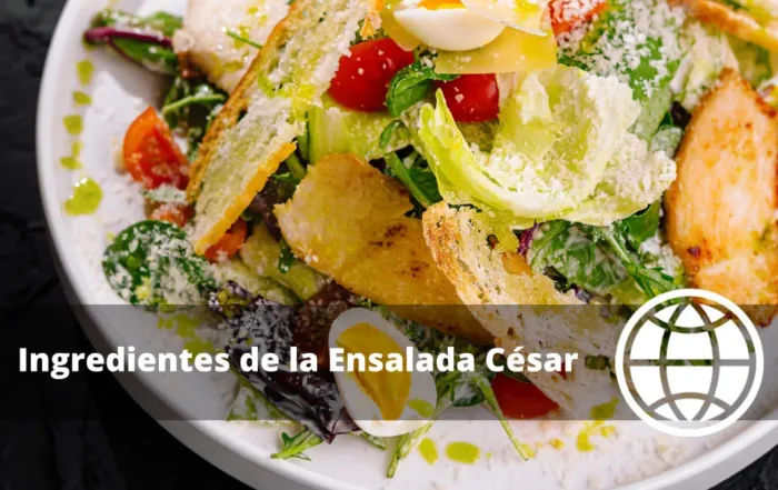 Ingredientes de la Ensalada César