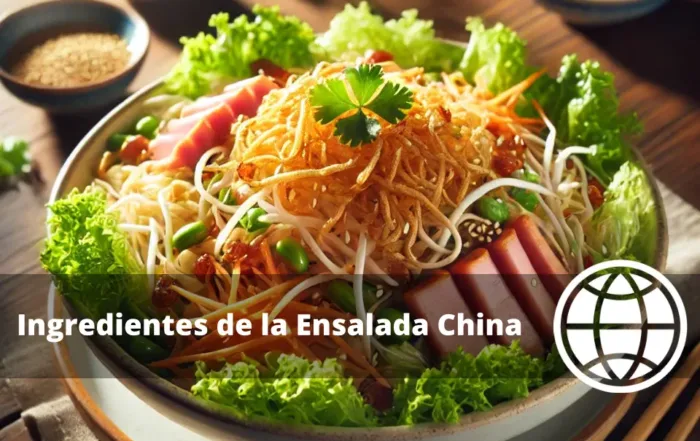 Ingredientes de la Ensalada China