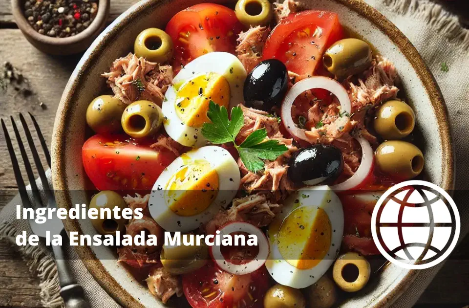 Ingredientes de la Ensalada Murciana
