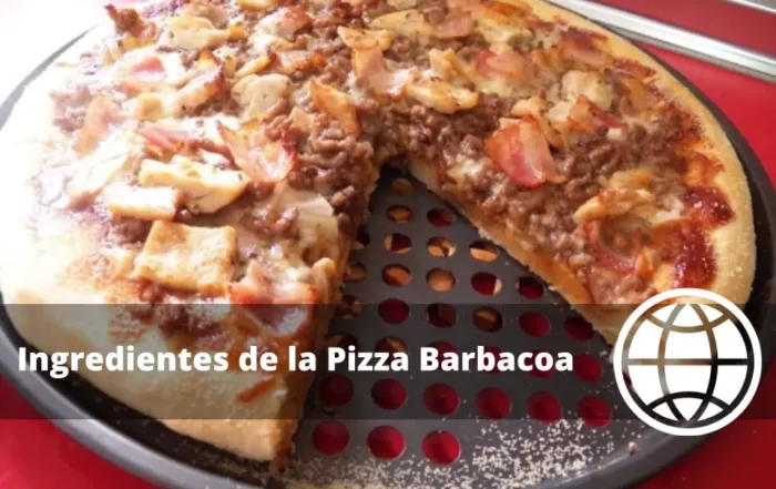 Ingredientes de la Pizza Barbacoa