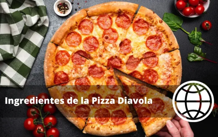Ingredientes de la Pizza Diavola