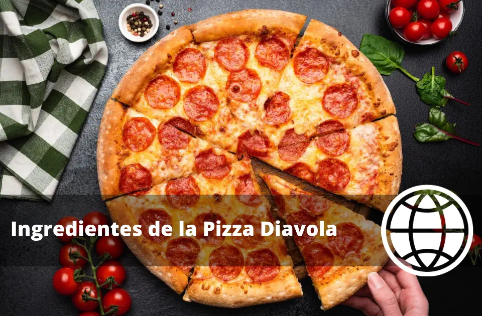 Ingredientes de la Pizza Diavola