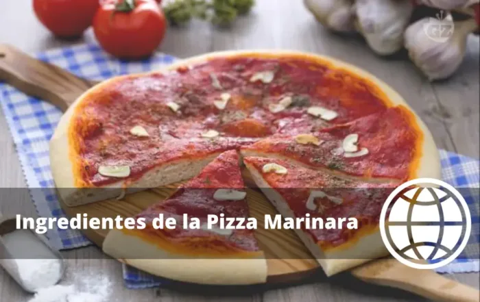 Ingredientes de la Pizza Marinara