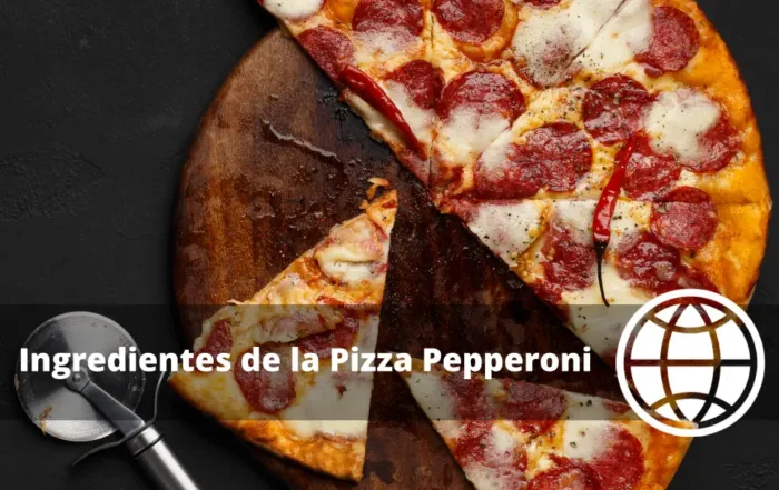 Ingredientes de la Pizza Pepperoni