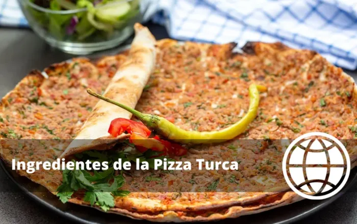 Ingredientes de la Pizza Turca