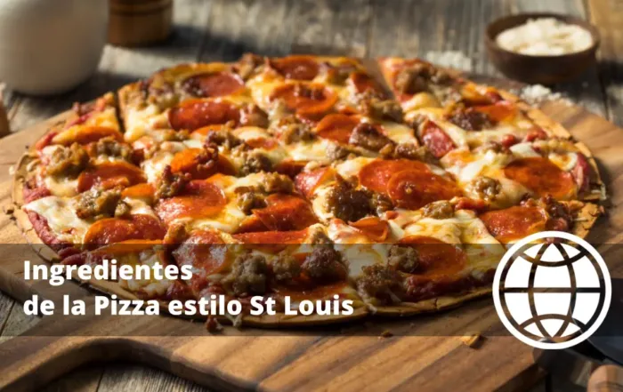 Ingredientes de la Pizza estilo St Louis