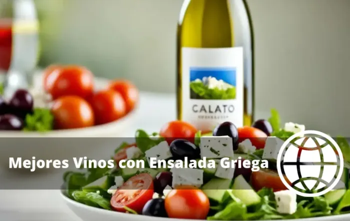 Mejores Vinos con Ensalada Griega