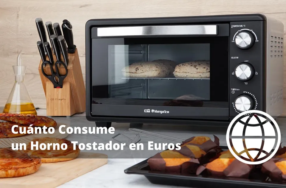Consumo de un Horno Tostador en Euros
