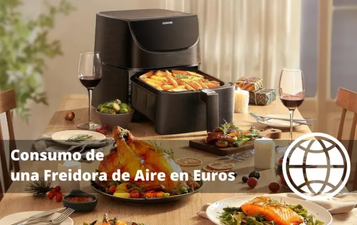 Consumo de una Freidora de Aire en Euros