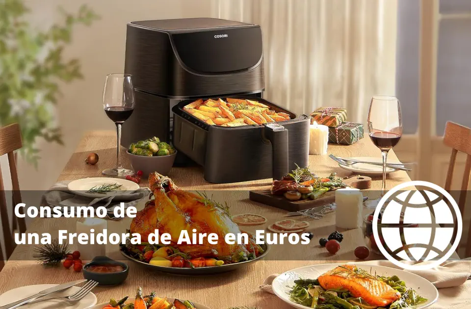 Consumo de una Freidora de Aire en Euros
