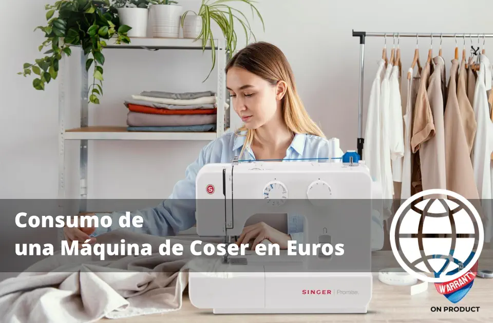 Consumo de una Máquina de Coser en Euros