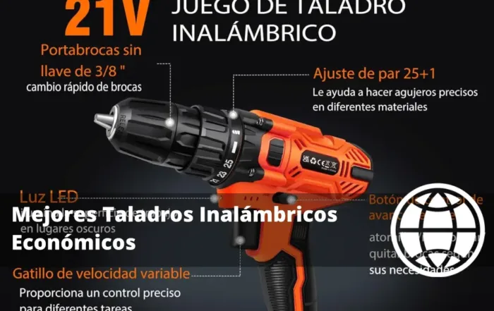 Mejores Taladros Inalámbricos Económicos