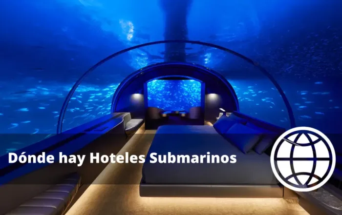 Dónde hay Hoteles Submarinos en el Mundo