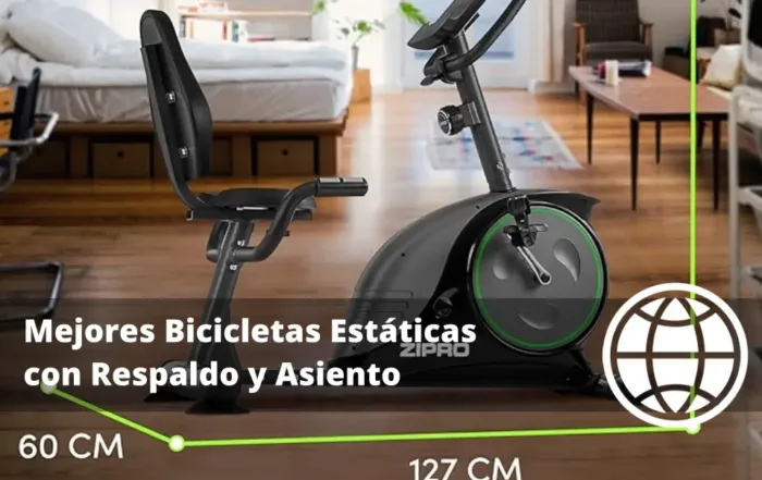 Mejores Bicicletas Estáticas con Respaldo y Asiento