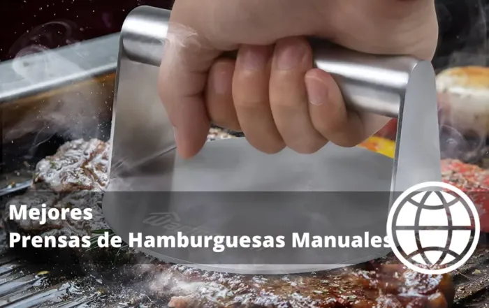 Mejores Prensas de Hamburguesas Manuales del Mercado