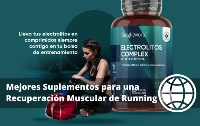 Mejores Suplementos para una Recuperación Muscular de Running