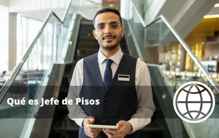 Qué es Jefe de Pisos Qué Hace
