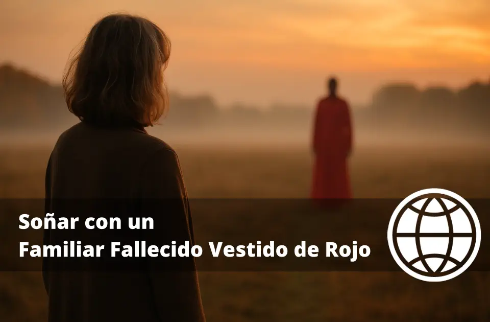 Soñar con un Familiar Fallecido Vestido de Rojo