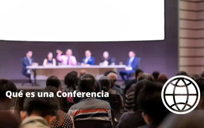 Qué es una Conferencia