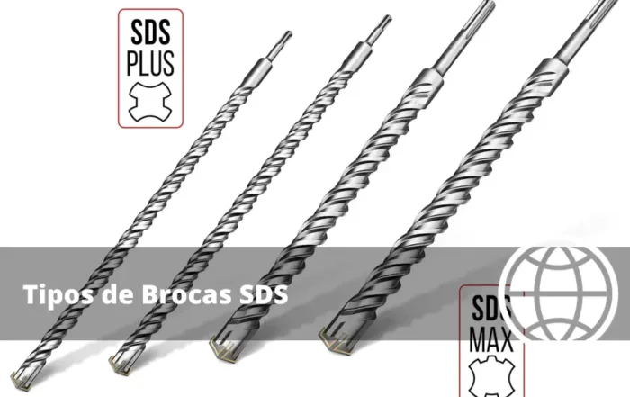 Tipos de Brocas SDS