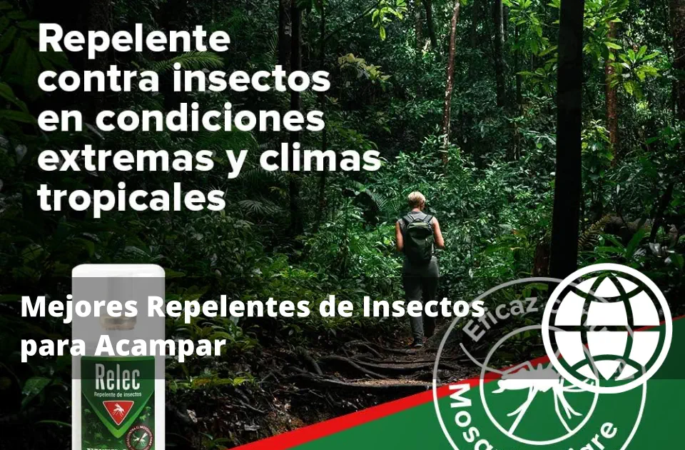 Mejores Repelentes de Insectos para Acampar