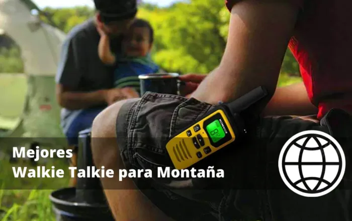 Mejores Walkie Talkie para Montaña de Largo Alcance