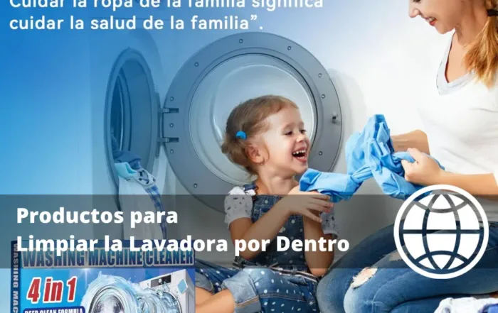 Productos para Limpiar la Lavadora por Dentro