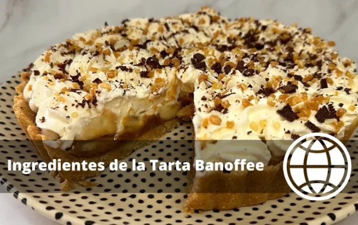 Ingredientes de la Tarta Banoffee
